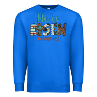 True Royal he is risen Premium Sweatshirt - Artiststas