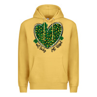 Antique Gold not lucky just blessed Premium Hoodie - MaliasSmallBusiness