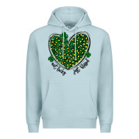 Blue Mist not lucky just blessed Premium Hoodie - MaliasSmallBusiness