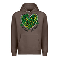 Coffee not lucky just blessed Premium Hoodie - MaliasSmallBusiness