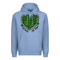 Colony Blue not lucky just blessed Premium Hoodie - MaliasSmallBusiness