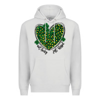 Dove Grey not lucky just blessed Premium Hoodie - MaliasSmallBusiness