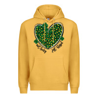 Mustard not lucky just blessed Premium Hoodie - MaliasSmallBusiness