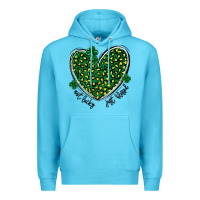 Ocean Blue not lucky just blessed Premium Hoodie - MaliasSmallBusiness