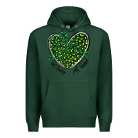 Sports Green not lucky just blessed Premium Hoodie - MaliasSmallBusiness