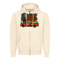 Sandshell small town fall Zipper Hoodie - CowhideDigitalArt