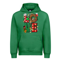 Emerald Love Nurse Christmas Urban Hoodie - NancyCooperArtShop