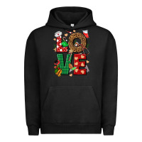 Pigment Black Love Nurse Christmas Urban Hoodie - NancyCooperArtShop