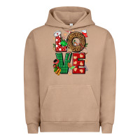 Pigment Burro Love Nurse Christmas Urban Hoodie - NancyCooperArtShop
