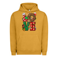 Pigment Peanut Butter Love Nurse Christmas Urban Hoodie - NancyCooperArtShop