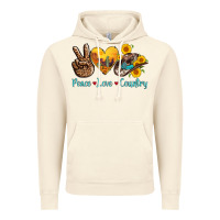 Vintage Artic peace love country cowhide cowboy hat Vintage Hoodie - AdoDesignShop