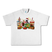Lunar Rock Christmas coffee cups with Pitbull Urban Heavy Tee - RanaPortraitStore