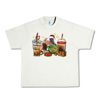 Pistachio Christmas coffee cups with Pitbull Urban Heavy Tee - RanaPortraitStore
