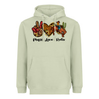 Matcha peace love rodeo Heavyweight Hoodie - JahusDesignShop