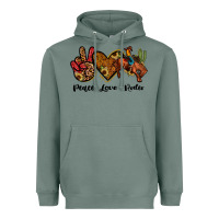 Sage peace love rodeo Heavyweight Hoodie - JahusDesignShop