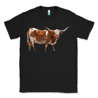Black longhorn Classic Tee - RanaPortraitStore