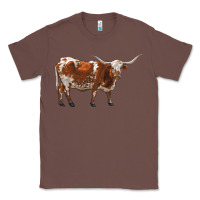 Chestnut longhorn Classic Tee - RanaPortraitStore