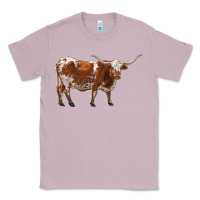 Lilac longhorn Classic Tee - RanaPortraitStore