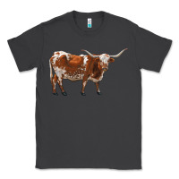 Smoke longhorn Classic Tee - RanaPortraitStore