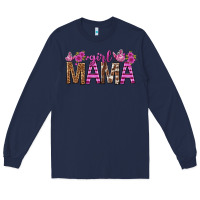 Navy girl mama tbw Long Sleeve Tee - texasbilliewilder
