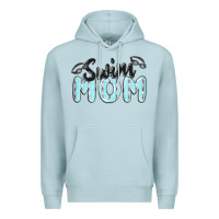Blue Mist swim mom Premium Hoodie - MaliasSmallBusiness