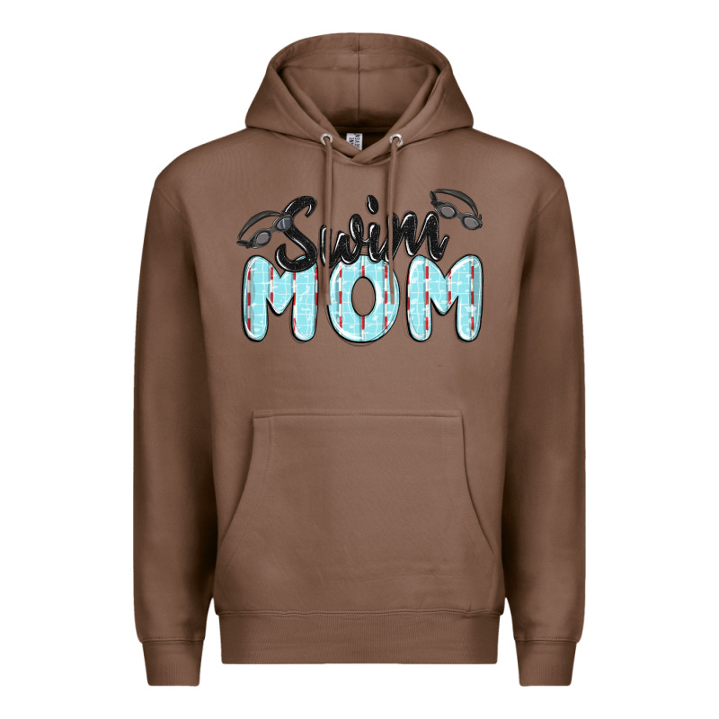 Swim Mom Premium Hoodie by MaliasSmallBusiness | Teevron