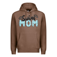 Chestnut swim mom Premium Hoodie - MaliasSmallBusiness
