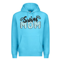 Ocean Blue swim mom Premium Hoodie - MaliasSmallBusiness