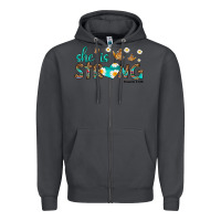 Smoke she is strong Zipper Hoodie - HRA Design Shop