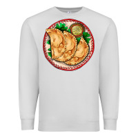 Dove Grey empanada Premium Sweatshirt - AdoDesignShop