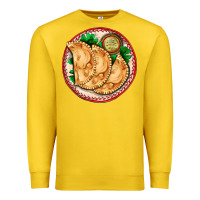 Lemon empanada Premium Sweatshirt - AdoDesignShop
