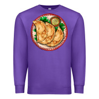 Purple empanada Premium Sweatshirt - AdoDesignShop