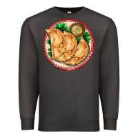 Smoke empanada Premium Sweatshirt - AdoDesignShop
