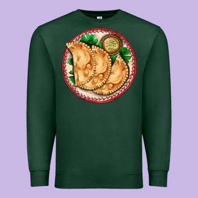 Empanada Premium Sweatshirt Designed By Adodesignshop