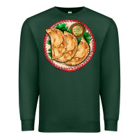 Sports Green empanada Premium Sweatshirt - AdoDesignShop
