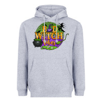 Heather Grey bad witch vibes Heavyweight Hoodie - BundleAndBundleShop