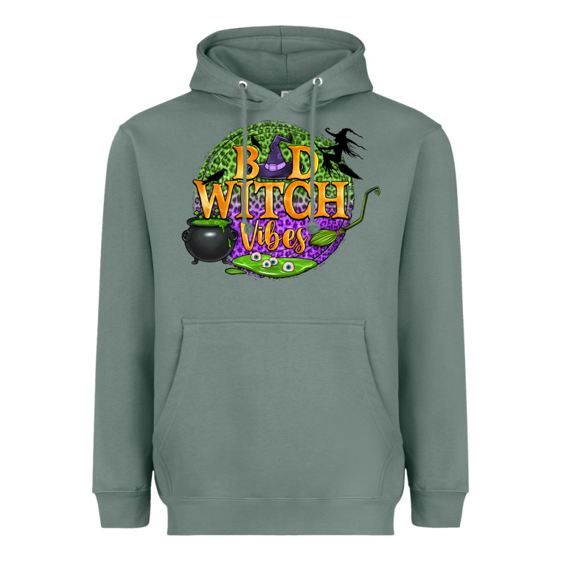 Bad Witch Vibes Heavyweight Hoodie by BundleAndBundleShop | Teevron