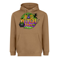 Toasted Coconut bad witch vibes Heavyweight Hoodie - BundleAndBundleShop
