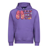 Tulip Pink Christmas crocin' around the Christmas tree Urban Hoodie - NancyCooperArtShop