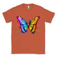Copper rainbow butterfly Classic Tee - Zillion Design Studio
