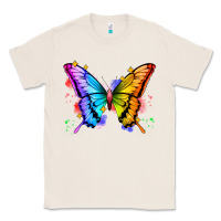 Natural rainbow butterfly Classic Tee - Zillion Design Studio