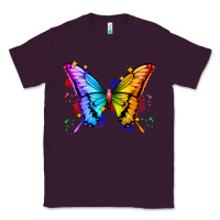 Plum rainbow butterfly Classic Tee - Zillion Design Studio