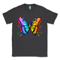 Smoke rainbow butterfly Classic Tee - Zillion Design Studio