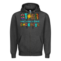 Charcoal Heather stars cant shine without darkness Zipper Hoodie - HRA Design Shop