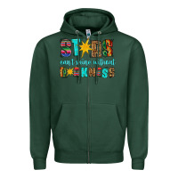 Sports Green stars cant shine without darkness Zipper Hoodie - HRA Design Shop