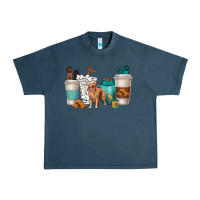 Midnight Navy golden retriever dog coffee cups Urban Heavy Tee - texasbilliewilder
