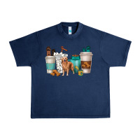 Navy golden retriever dog coffee cups Urban Heavy Tee - texasbilliewilder