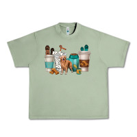 Oil Green golden retriever dog coffee cups Urban Heavy Tee - texasbilliewilder