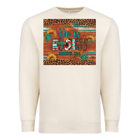 Sandshell he is risen gemstone sunflower leopard Premium Sweatshirt - Artiststas