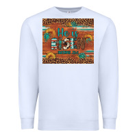 White he is risen gemstone sunflower leopard Premium Sweatshirt - Artiststas